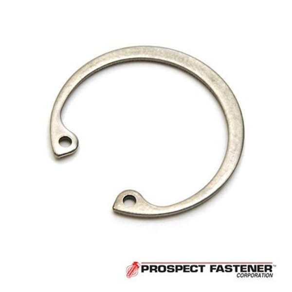 Rotor Clip Internal Retaining Ring, Stainless Steel, Passivated Finish, 75 mm Bore Dia. DHO-75SG
